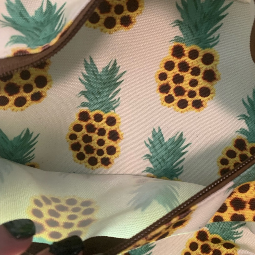 Dickies Sunflower Pineapple Backpack With Suede - image 2